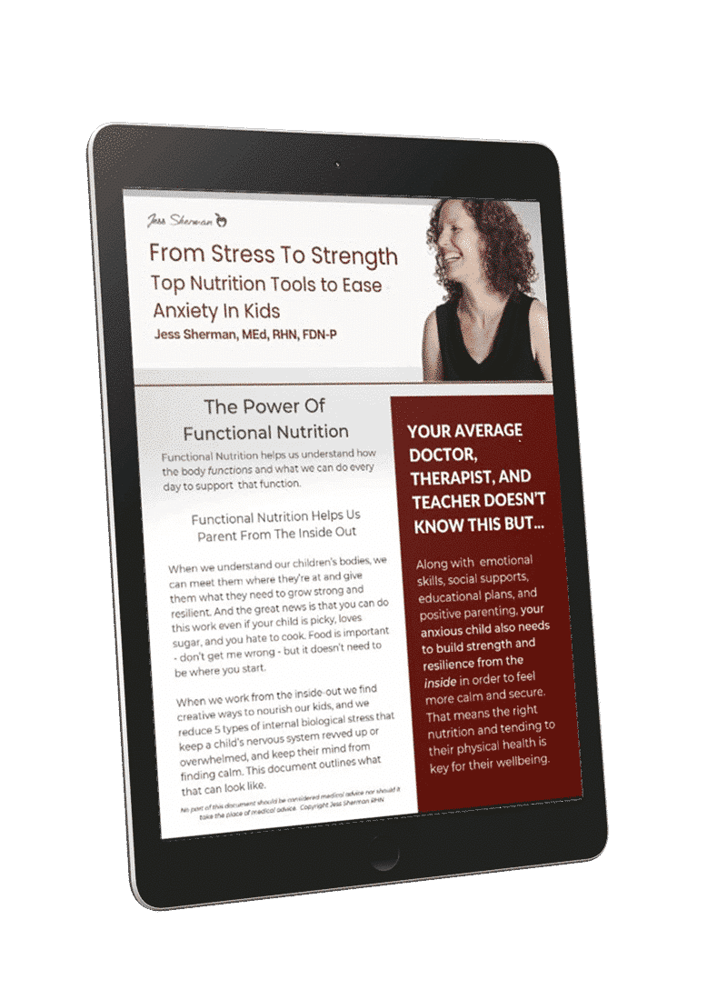 From Stress To Strength: Top Nutrition Tools To Ease Anxiety In Kids