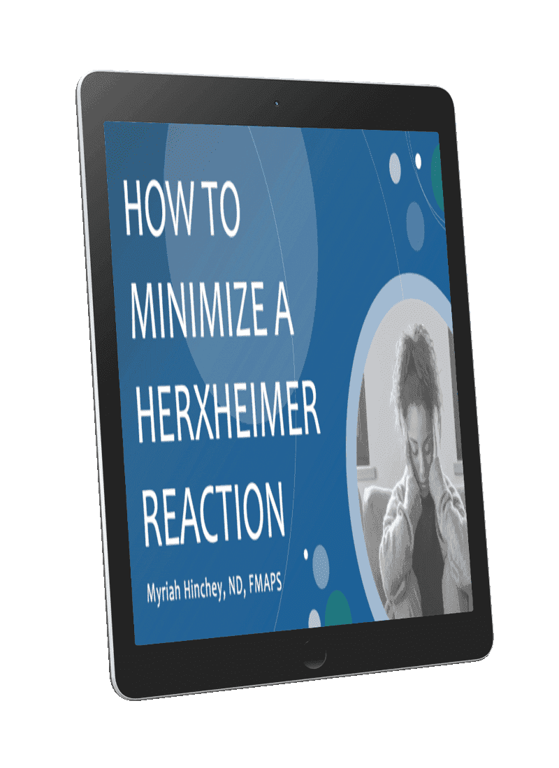 How To Minimize A Herxheimer Reaction