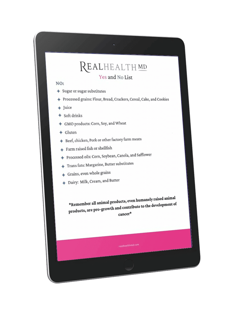 Real Health Md Yes And No List