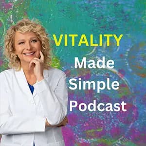 Vitality Made Simple Podcast podcast cover art