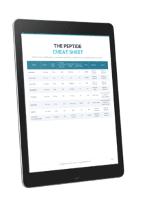 Peptide Cheat Sheet