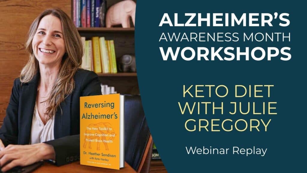 Free Alzheimer’s Awareness Month Keto Webinar