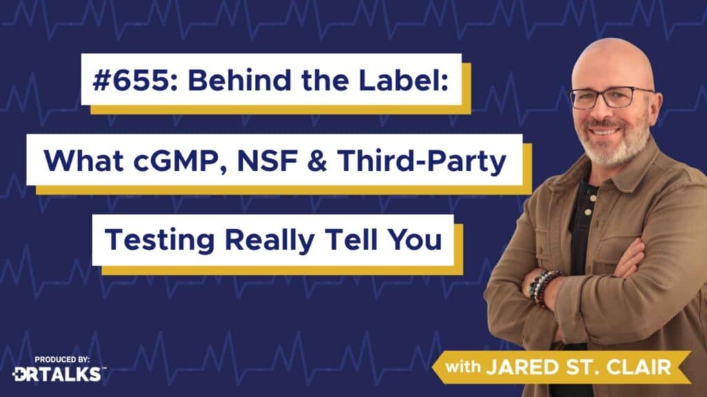 Behind the Label: What cGMP, NSF & Third-Party Testing Really Tell You