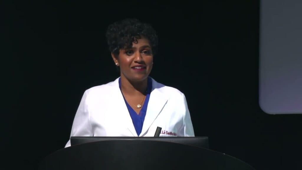 Dr Le Santha at NASA Space Center in Houston