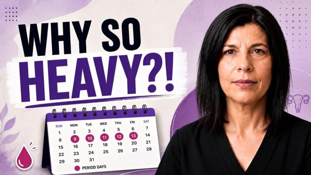 Heavy Periods after 40? How to fix heavy and painful periods