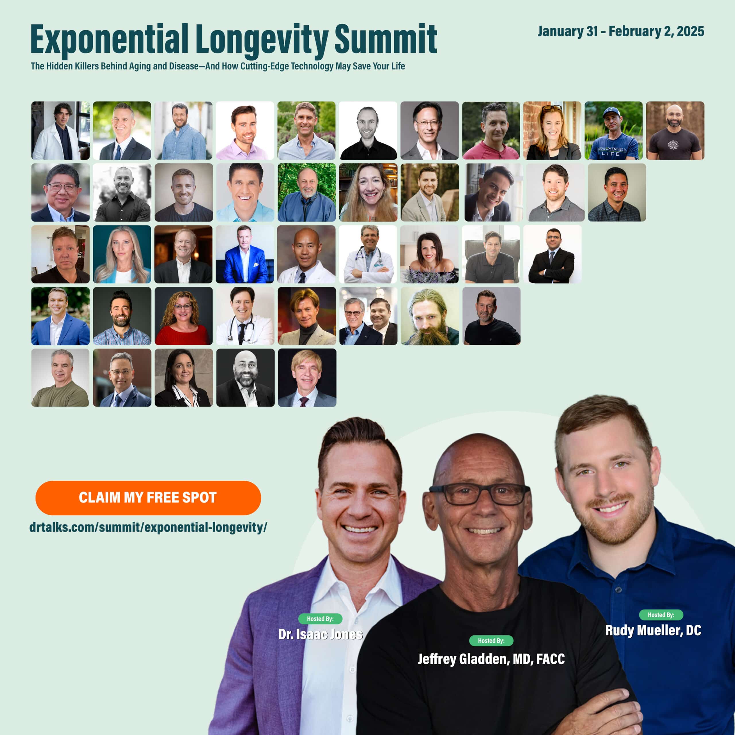 Exponential Longevity Summit: The Hidden Killers Behind Aging and Disease—And How Cutting-Edge Technology May Save Your Life