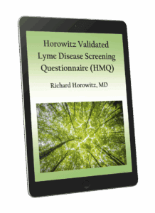 Horowitz Validated Lyme Disease Screening Questionnaire (hmq)