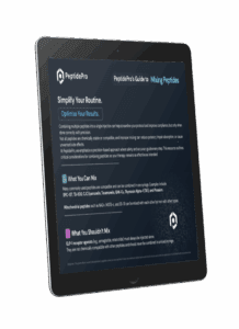 Peptidepro’s Guide To Mixing Peptides