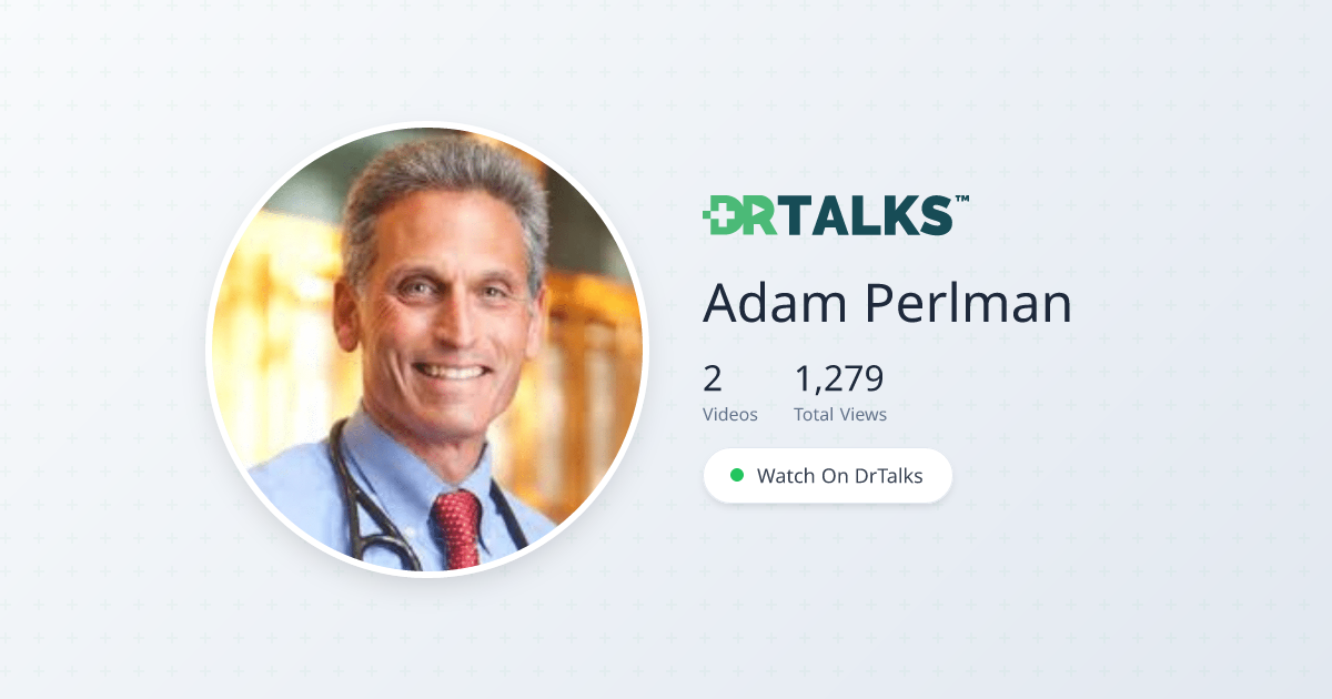 Adam Perlman, MD - Autoimmune Disorders | DrTalks