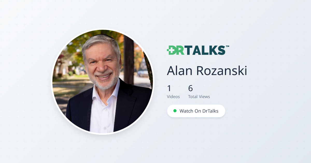 Alan Rozanski - Cardiology | DrTalks