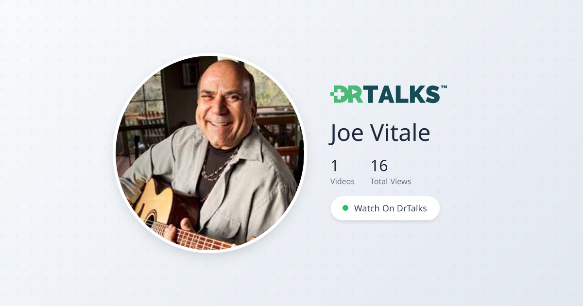 Joe Vitale - Coaching | DrTalks