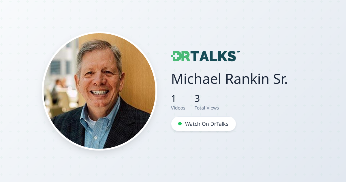 Michael Rankin Sr., ND - Chronic Disease | DrTalks