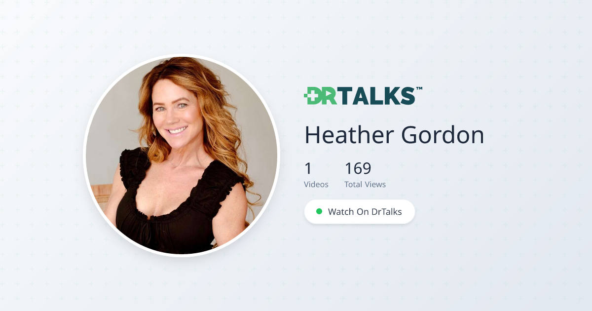 Heather Gordon - Environmental Illness | DrTalks