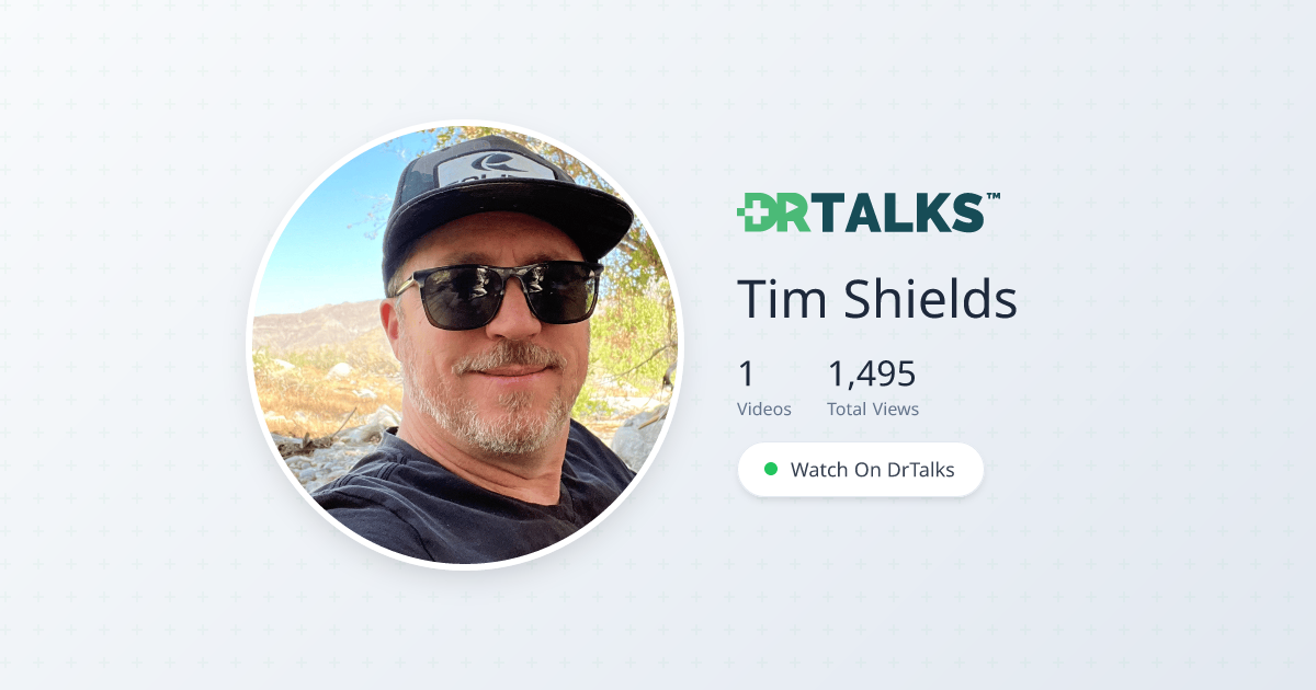 Tim Shields - Consciousness | DrTalks