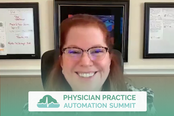 Halee S. Fischer-Wright Physicians Practice Automation Summit Featured Image