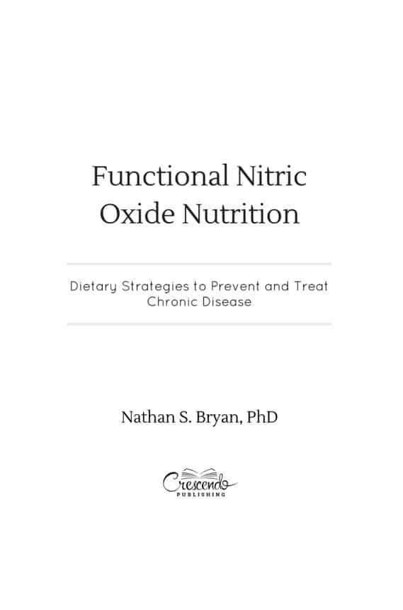 functional nitric Oxide cover