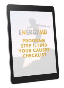 The EnergyMD Program Step 1 Find Your Causes Checklist Cover