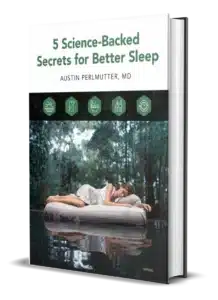5 Science Backed Secrets for Better Sleep E Book Cover