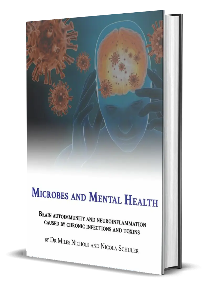 Microbes and Mental Health by Miles cover