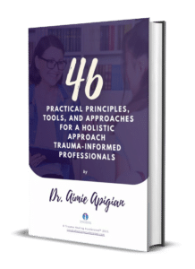 46 Practical Principals, Tools And Approaches For A Holistic Approach Trauma Informed Professionals Cover