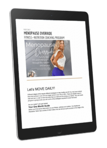 Menopause Override One Month Program