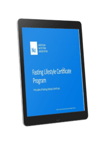 Fasting Lifestyle Certificate Program Principles of Fasting Lifestyle Certificate