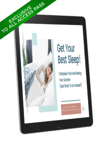 Get Your Best Sleep 3 Mistakes That Are Ruining Your Slumber and What to Do Instead Cover