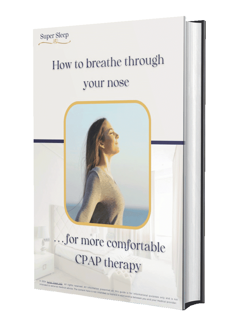 How To Breathe Through Your Nose For More Comfortable CPAP Therapy