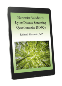 Horowitz Validated Lyme Disease Screening Questionnaire HMQ
