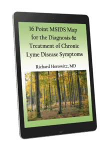 The 16 point MSIDS Map For The Diagnosis Treatment Of Chronic Lyme Disease Symptoms